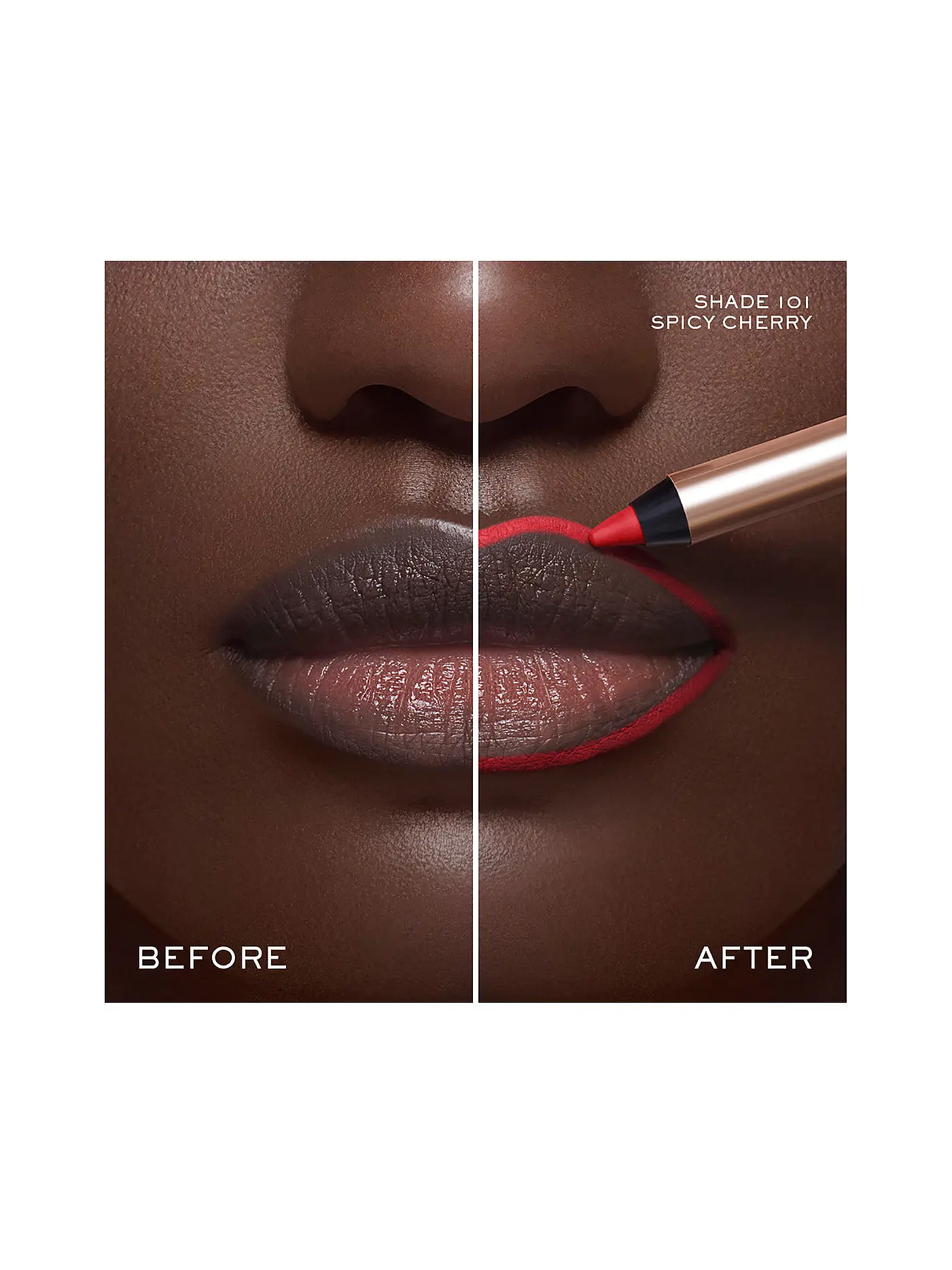 LANCÔME | Lippenkonturenstift - Lip Idôle Lip Shaper Creamy Matte Lip Liner (50 Sheik's Rosy Nude) | rot